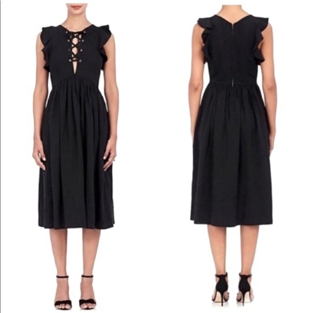 Ulla Johnson Karyn Lace Up Dress